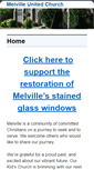Mobile Screenshot of melvilleunited.com